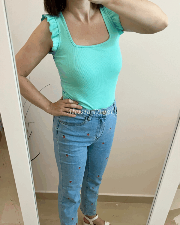 LILI bordázott felső - Image 2