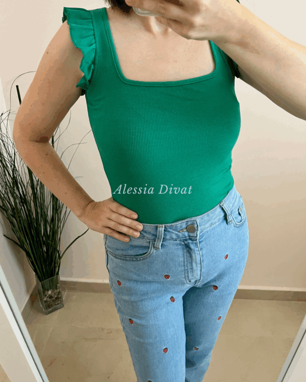 LILI bordázott felső - Image 3